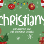 Christiany Font Poster 1