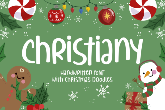 Christiany Font Poster 1