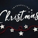 Christmas Font Poster 1