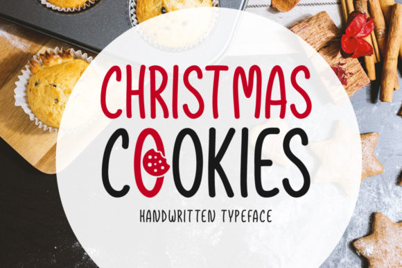 Christmas Cookies Font Poster 1