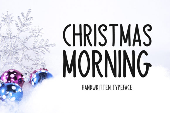 Christmas Morning Font