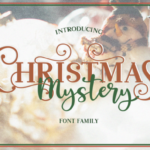 Christmas Mystery Family Font Poster 1