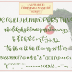 Christmas Mystery Family Font Poster 7