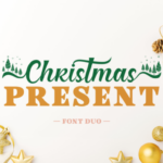 Christmas Present Duo Font Poster 1