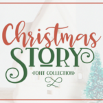 Christmas Story Font Poster 1