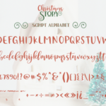 Christmas Story Font Poster 10