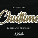 Chuttime Font Poster 1