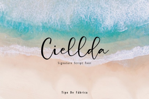 Ciellda Font Poster 1