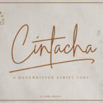 Cintacha Font Poster 1