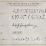 Cintacha Font Poster 5