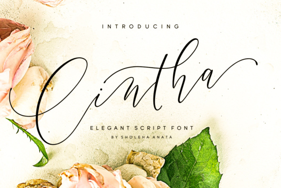 Cintha Font Poster 1