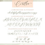 Cintha Font Poster 9