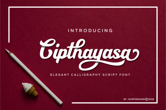 Cipthayasa Font Poster 1