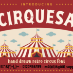 Cirquesa Font Poster 1