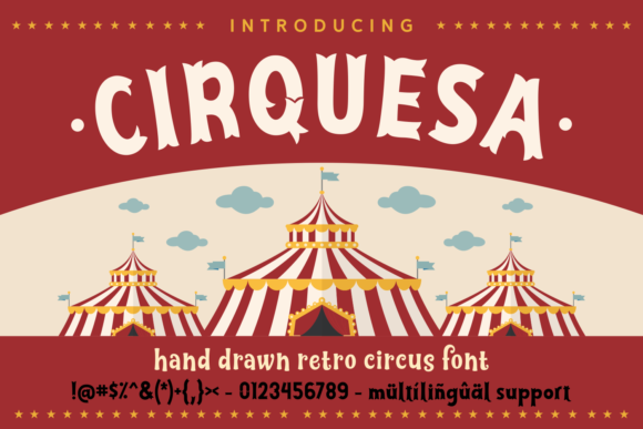 Cirquesa Font Poster 1