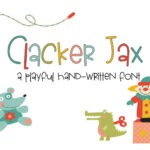 Clacker Jax Font Poster 1