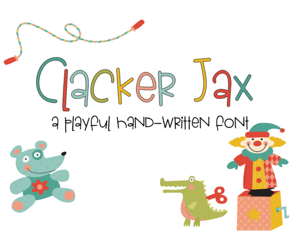 Clacker Jax Font Poster 1
