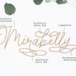 Claire Script Font Poster 6