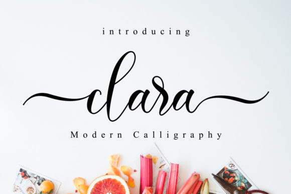 Clara Font Poster 1