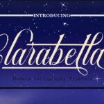 Clarabella Font Poster 1