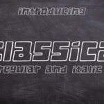 Classica Font Poster 1