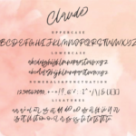 Claude Family Font Poster 10