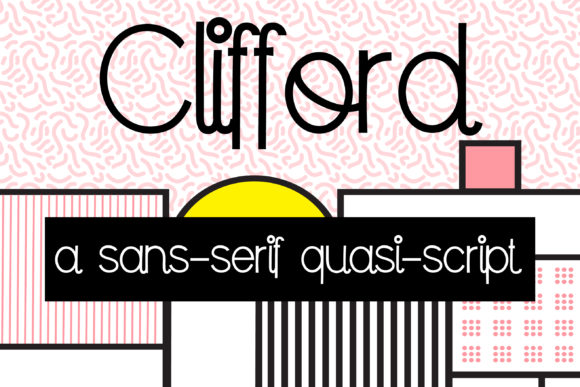 Clifford Font Poster 1