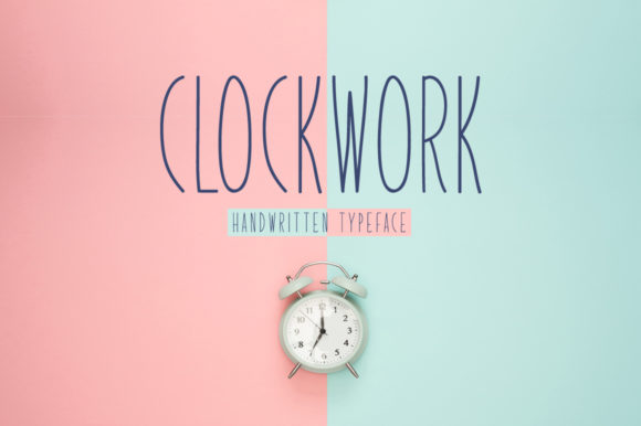 Clockwork Font