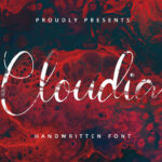 Cloudia Font Poster 1