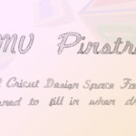 CMV Pinstripe Font Poster 2