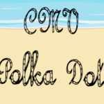 CMV Polka Dot Font Poster 1