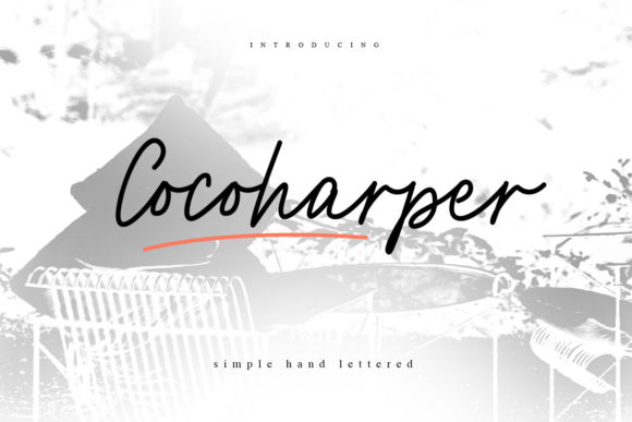 Cocoharper Font Poster 1