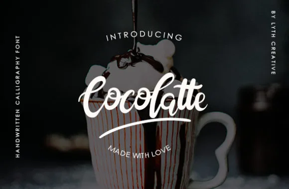 Cocolatte Font Cocolatte Font Poster 1