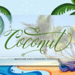 Coconut Font Poster 1