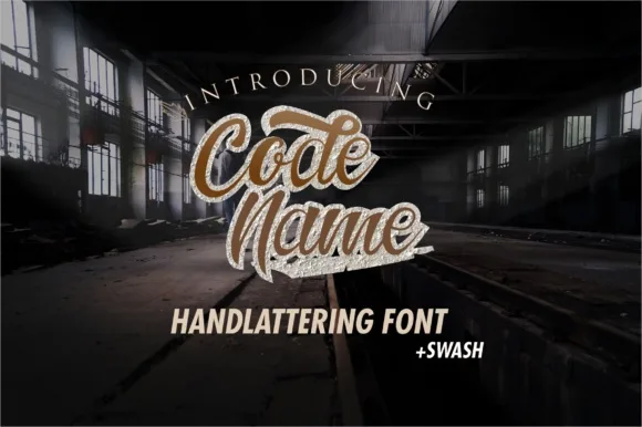 Codename Font Codename Font Poster 1