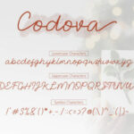 Codova Font Poster 8