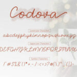 Codova Font Poster 8