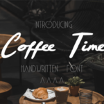 Coffee Time Font Poster 1