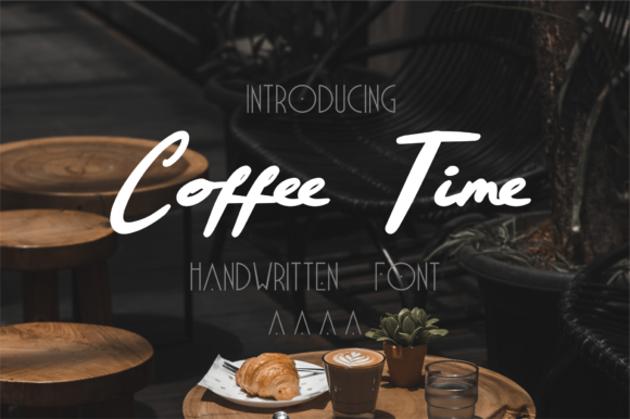 Coffee Time Font Poster 1