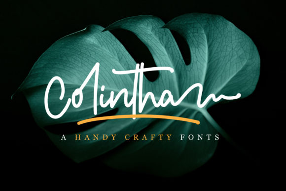 Colintha Font Poster 1