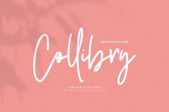 Collibry Font Poster 1