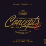 Concepts Font Poster 1