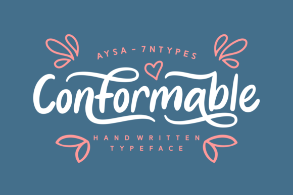 Conformable Font Poster 1