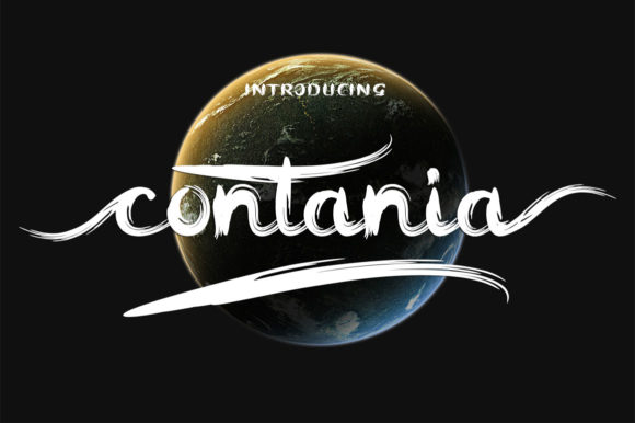 Contania Font Poster 1