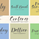 Contener Font Poster 5