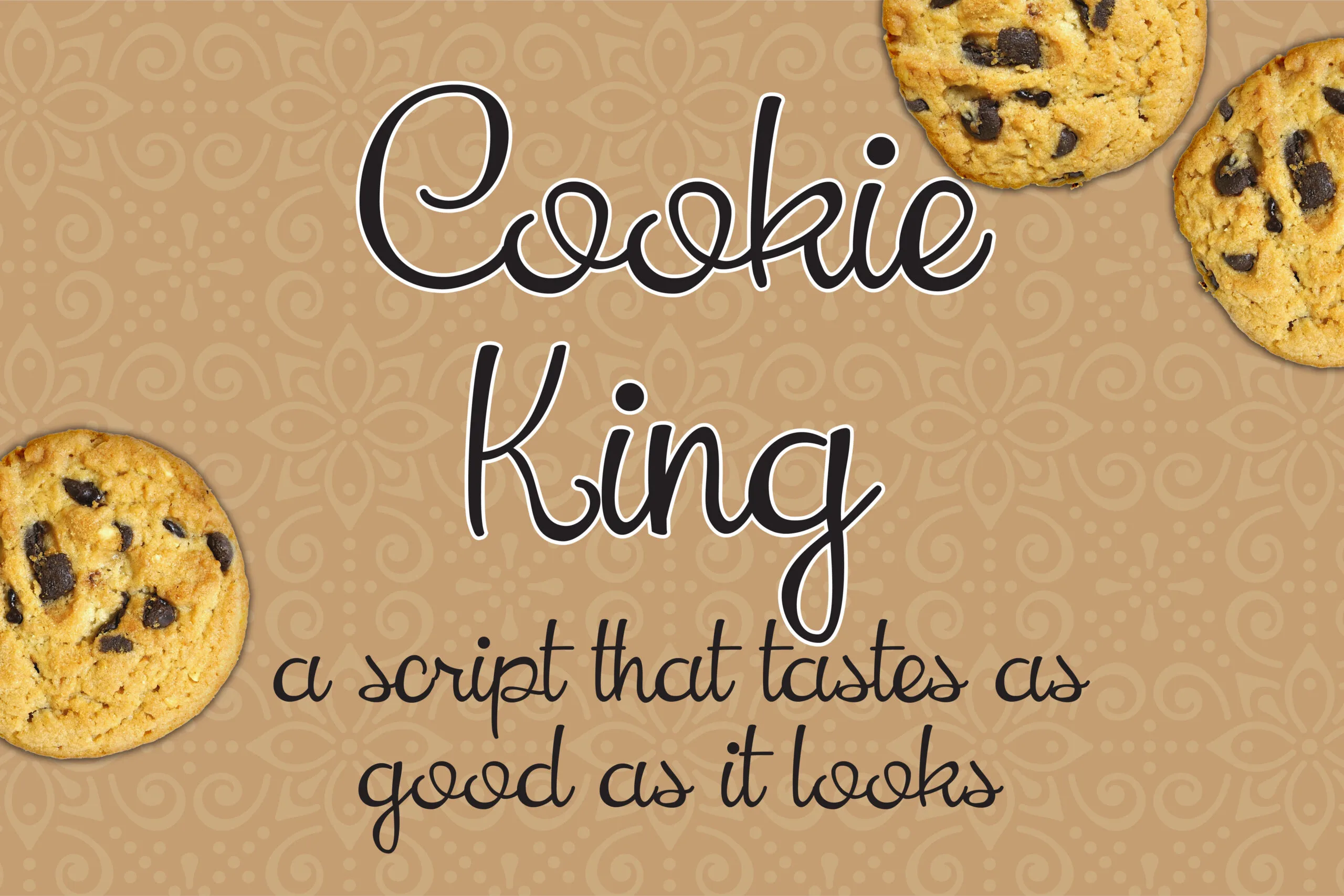 Cookie King Font Cookie King Font Poster 1