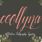 Coollyna Font Poster 8