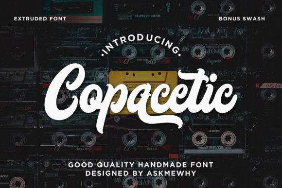 Copacetic Font Poster 1