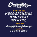 Copacetic Font Poster 2