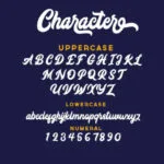 Copacetic Font Poster 2